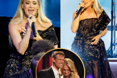 Carrie Underwood took the stage, but by the time she finished, there wasn’t a dry eye in the house.