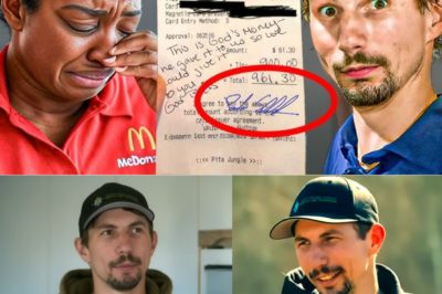 Black Waitress Serves Parker Schnabel, Finds Note on Check, and Breaks Down in Tears