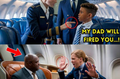 Flight Attendant Denies Black Schoolboy First-Class Seat, Unaware His Father, Shaquille O’Neal, Owns the Airline