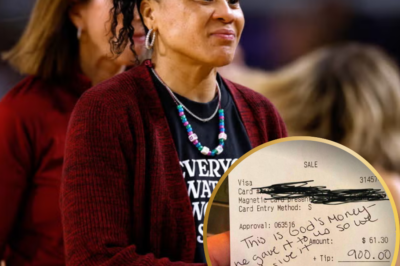 Waitress Serves Dawn Staley, Sees Note on Check, and Bursts into Tears