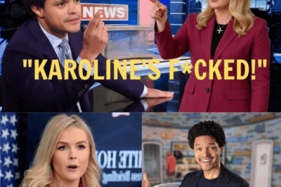 SHOCKING MOMENT! Trevor Noah STORMS OFF After Karoline Leavitt DROPS BOMBSHELL LIVE!