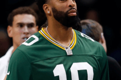 Anthony Davis of the Dallas Mavericks Stuns Fans by Wearing Green Bay Packers Jersey During Tonight’s NBA Game