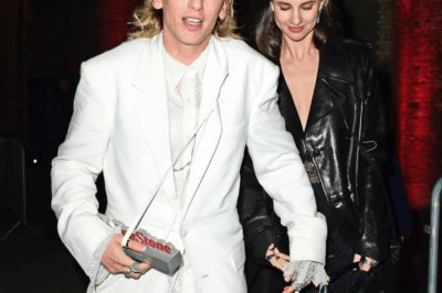 Jamie Campbell Bower Celebrates His Recent Award Win at the Rolling Stone UK Awards in London with His Girlfriend Elena Tabor