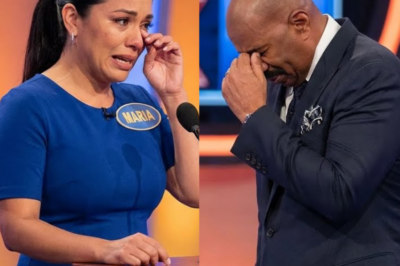 Steve Harvey STOPPED the show and broke down SOBBING after a widow’s answer. What she said left everyone in tears.