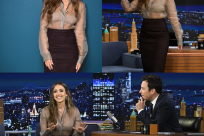 Jessica Alba Graces “The Tonight Show Starring Jimmy Fallon” to Promote New Netflix Film “Trigger Warning”
