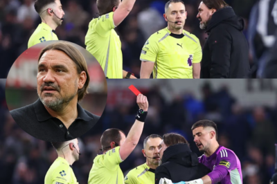 Daniel Farke Receives Red Card at Full-Time After Leeds United’s Defeat to Manchester City: An In-Depth Analysis