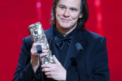 Jim Carrey Makes Rare Public Appearance to Accept Honorary César Award in Paris