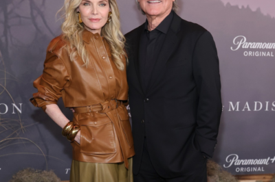 Michelle Pfeiffer and David E. Kelley Make Rare Red Carpet Appearance at NYC Premiere of “The Madison”