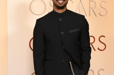 Anticipation and Excitement Reach a Fever Pitch as Michael B. Jordan Makes a Grand Entrance at the Oscars