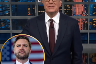 BREAKING: JD Vance STORMS off after Kimmel and Colbert expose his deepest secrets on live TV. Now Trump is FURIOUS at Mar-a-Lago. What really happened?