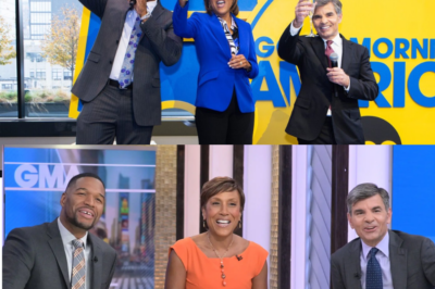 Chaos and tears swept through the GMA studio this morning as anchors Michael Strahan, Robin Roberts, and George Stephanopoulos were blindsided by news so devastating, production nearly came to a halt. Insiders say the trio—who are more like family than coworkers—could barely hold it together.
