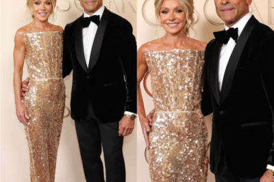 Kelly Ripa Stuns on the Red Carpet — Is She a Walking Oscar or a Regal Queen? Mark Consuelos Can’t Take His Eyes Off Her — A Stunning Look That Halted Traffic