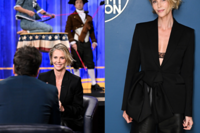 Charlize Theron Graces the Spotlight as She Discusses Her Exciting New Action Film Apex