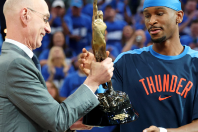 Shai Gilgeous-Alexander Honored with Kia America NBA Clutch Player of the Year Award Before Game 2