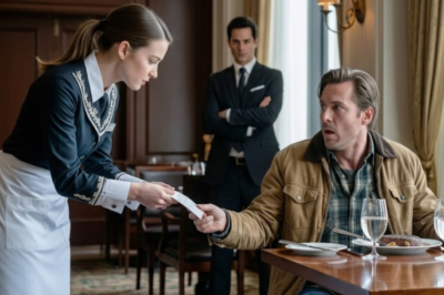 Undercover Millionaire Orders Steak — Waitress Slips Him a Note That Stops Him Cold