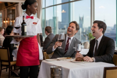 The Billionaire’s Unexpected Encounter with a Waitress: When a Joke Turns Into a Life-Changing Moment