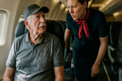 She Ordered the Old Man to Move—9 Minutes Later, the Pilot Stopped the Entire Flight and Saluted Him