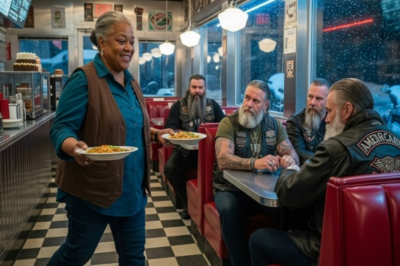 Black Grandma’s Heroic Act During Blizzard Earns Unbreakable Loyalty from Hells Angels