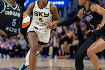 Sky Forward Rickea Jackson Sidelined with Left Knee Injury in WNBA Match Against Minnesota Lynx