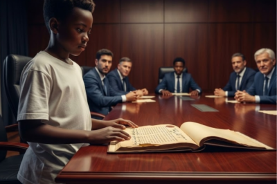 Unlikely Hero Translates Ancient Contract: How a Homeless Black Boy’s Fluent Speech Surprised Experts and Changed the Game