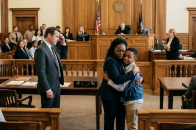He smirked as the young boy stood alone in court. Then the lawyer asked ONE question — and the entire room went silent. What happened next will leave you speechless.