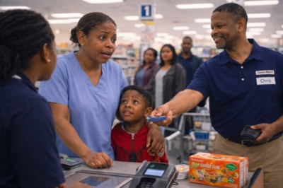 The Unexpected Turn of Events at the Grocery Store: When a Single Mom’s Card Declined and a Cleaner’s Kindness Changed Everything