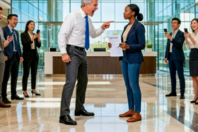 Manager’s Outburst Turns Dramatic as Black Female CEO Responds with Swift Action: A Power Play in the Corporate World