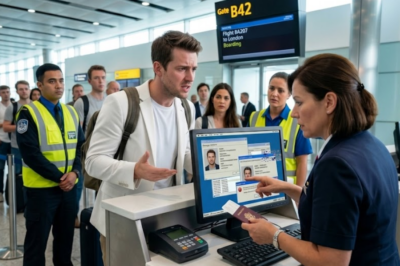 Passenger Accused of Fraud — Until the Airport System Glitched and Revealed the Truth