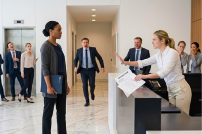 Receptionist Dismissed Black Woman — Manager Ran Out Yelling, “That’s Our Biggest Client!”