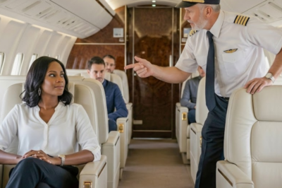 Pilot Orders Black Woman to Switch Seats — Unaware She’s the Billionaire Who Owns the Plane!