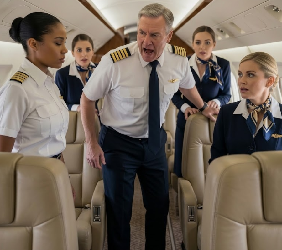 Pilot Refuses to Fly with Black Copilot — Minutes Later, She FIRES the Entire Crew