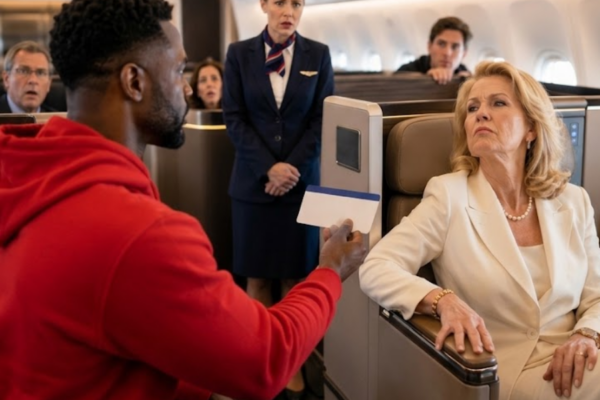 White Woman Stole a Black CEO’s Seat—She Froze When He Said, “I ...