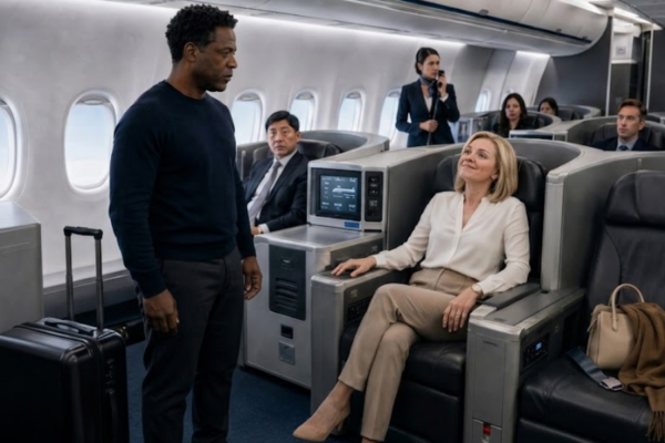 White Woman Blocked Black CEO’s Seat — Then Froze When HQ Said: “He Ru...