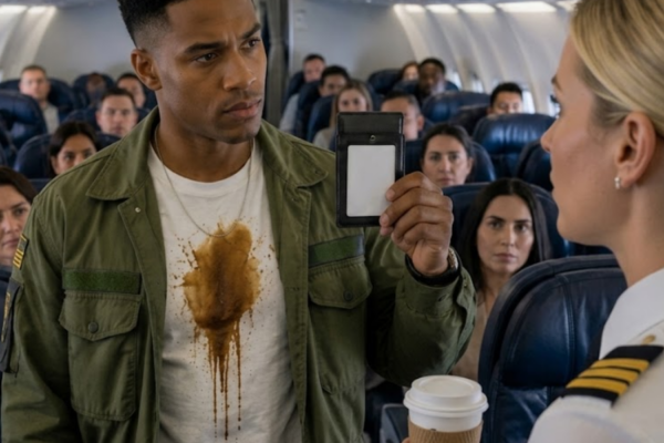 Flight Attendant Dumps Coffee on a Black Veteran — Then He Pulls Out H...