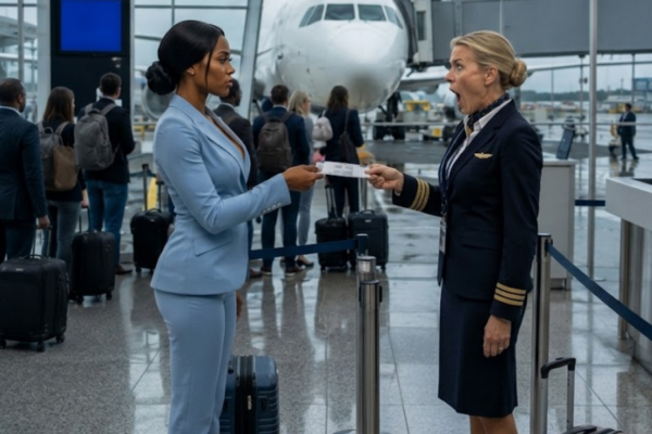 Crew Doubts a Black Girl’s Ticket — Moments Later, They Learn It’s a L...