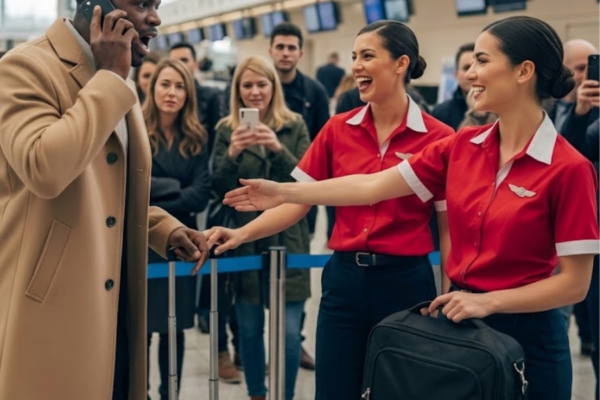 Airline Staff Mocked Black Passenger Publicly — One Phone Call Changed...