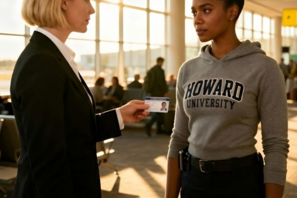Gate Agent Disrespects Black Woman’s ID — Moments Later, She Flashes H...
