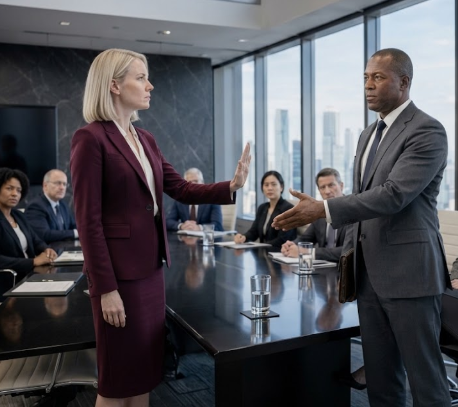 CEO Refused Black Investor’s Handshake — One Call Froze Her Company’s $180M Deal